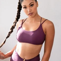 Lunalae Amelia Top - Recycled Mulberry All Pole Wear