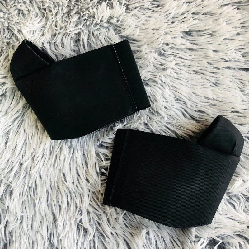 Hella Heels Black Denim Boots - 8inch 4 Hella Heels Black Denim Boots - 8inch
