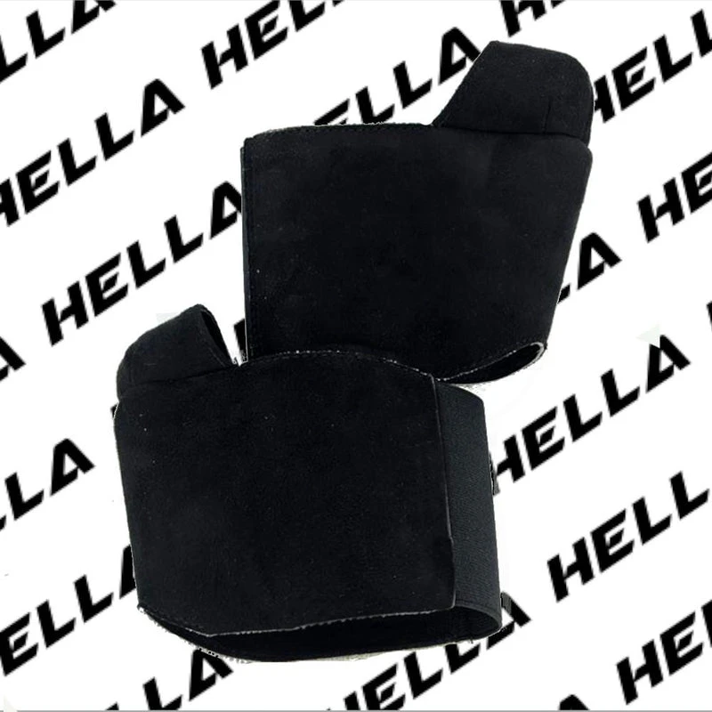 Hella Heels Classique Shoe Protector - Black Faux Suede 1 Hella Heels Classique Shoe Protector - Black Faux Suede