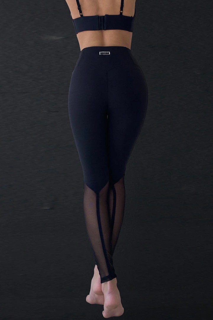 Paradise Chick Sirène Back Seam Leggings - Black 1 Paradise Chick Sirène Back Seam Leggings - Black