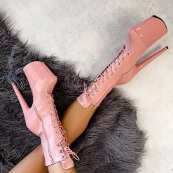 Shoes Hella Heels LipKit 8inch Boots - Candy Shop