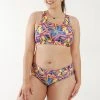 All Pole Wear Pole Addict Openback Top - Floral Firework
