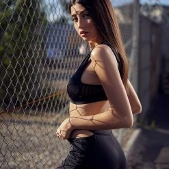 Hamade Activewear O-Ring Cycling Shorts - Black 17 Hamade Activewear O-Ring Cycling Shorts - Black