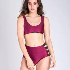 Paradise Chick High Waisted Shorts - Cherry All Pole Wear