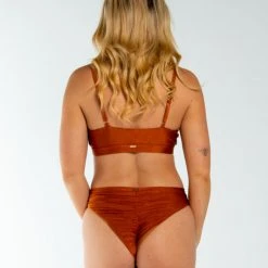 AMBR Designs Hook Crop Top - Bronze