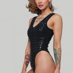 Creatures Of XIX Gecko Grip Bodysuit - Black All Pole Wear