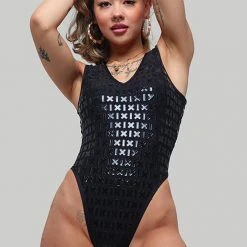 Creatures Of XIX Gecko Grip Bodysuit - Black All Pole Wear