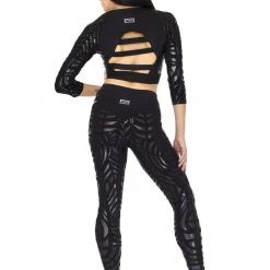 Paradise Chick Superhero Series Extra Sticky Leggings - Aztec