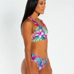 AMBR Designs Eco Crop Top - Aloha