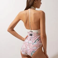 Shark Polewear Sling Shorts - Unicorns (Light Elastic) All Pole Wear