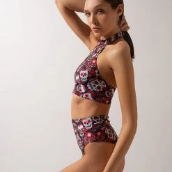 Shark Polewear Tanna Top - Sugar Skulls 6 Shark Polewear Tanna Top - Sugar Skulls