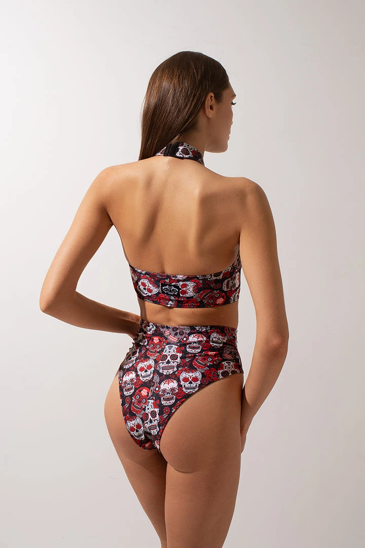 Shark Polewear Tanna Top - Sugar Skulls 2 Shark Polewear Tanna Top - Sugar Skulls