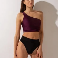 Shark Polewear Aura Top - Plum All Pole Wear