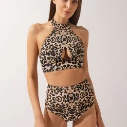 All Pole Wear Shark Polewear Tanna Top - Leopard 7 All Pole Wear Shark Polewear Tanna Top - Leopard