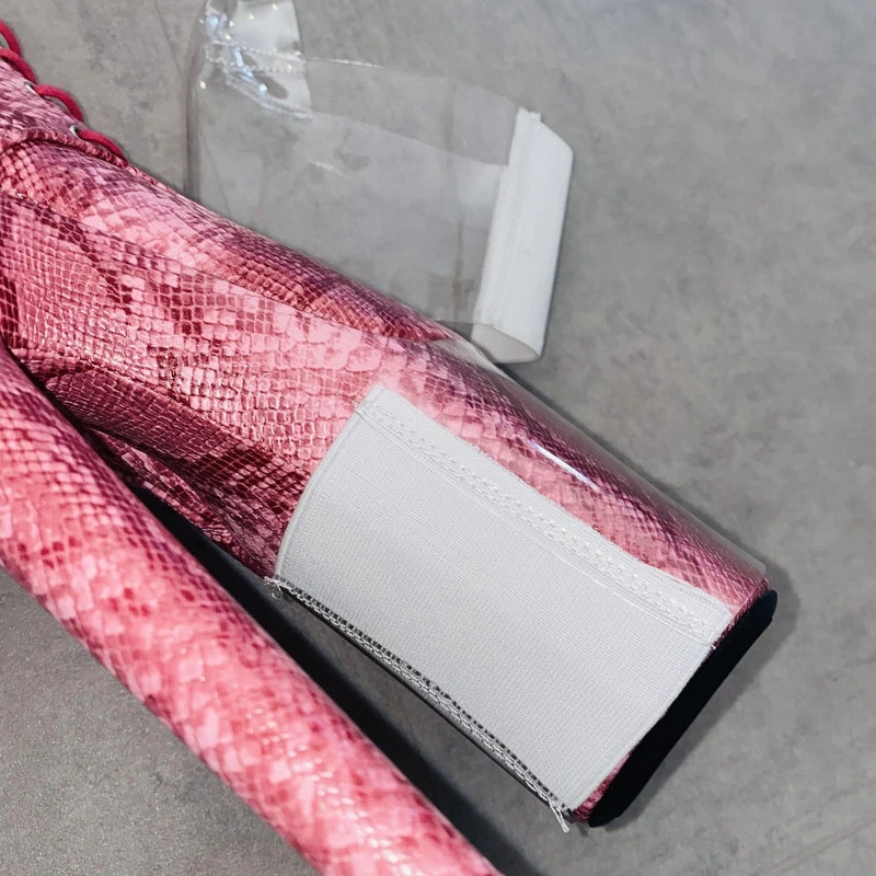 Hella Heels Classique Shoe Protector - Clear (White Back) Back In Stock 5 Hella Heels Classique Shoe Protector - Clear (White Back) Back In Stock