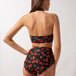 Shark Polewear Tanna Top - Cherry Print All Pole Wear