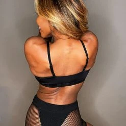 Exo Wear Scoop Neck Top - Black