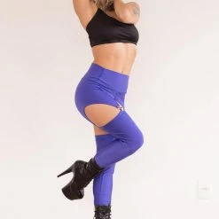 All Pole Wear Sorte Provocative Leggings - Blue