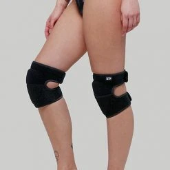 Accessories Creatures Of XIX Velcro Kneepads - Black Panther