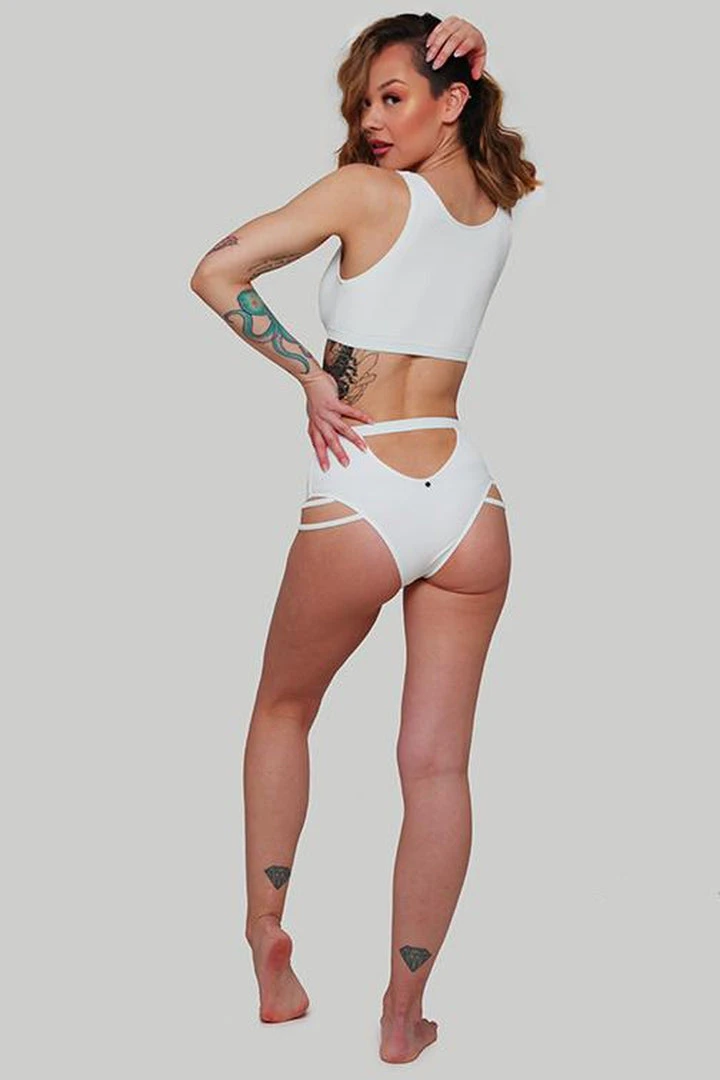 All Pole Wear Creatures Of XIX The Valley Bottoms - Ribbed White 2 All Pole Wear Creatures Of XIX The Valley Bottoms - Ribbed White