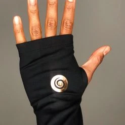 All Pole Wear Olra Activewear Long Sleeve Crop Top - Black