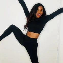 All Pole Wear Olra Activewear Signature Leggings - Black