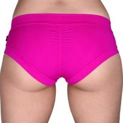 Cleo The Hurricane Essential Hot Pants - Flamingo Pink All Pole Wear