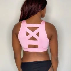 All Pole Wear Sway Bettie Top - Rose Pink