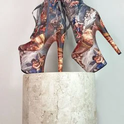 Hella Heels Renaissance 8inch Boots - Stairway To Heaven Shoes