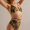 Shark Polewear Aurora Top - Gold Jungle All Pole Wear