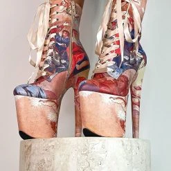 Hella Heels Renaissance 8inch Boots - Holier Than Thou Shoes