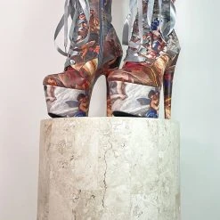 Shoes Hella Heels Renaissance 7inch Boots - Stairway To Heaven