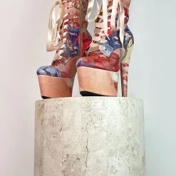 Hella Heels Renaissance 7inch Boots - Holier Than Thou Shoes