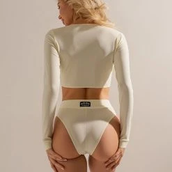 Shark Polewear Mesh Tahiti Shorts - Cream