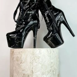 Shoes Hella Heels Renaissance 7inch Boots - Confession