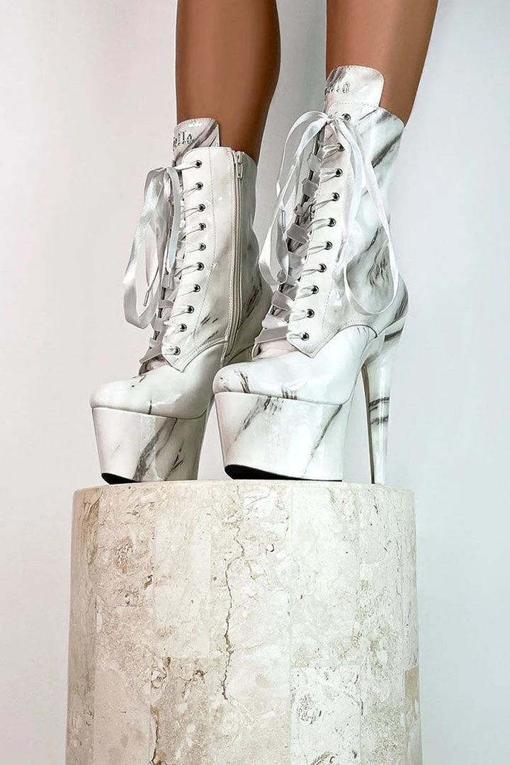 Shoes Hella Heels Renaissance 7inch Boots - Faith 4 Shoes Hella Heels Renaissance 7inch Boots - Faith