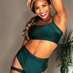 REV ACTIV Bomb Garter Shorts - Bottle Green 13 REV ACTIV Bomb Garter Shorts - Bottle Green