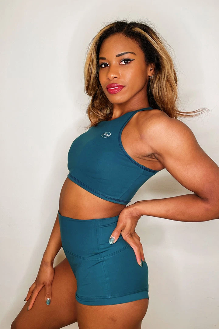 Enviro Grip The Enviro Co. Smoove Shorts - Blue Teal All Pole Wear 2 Enviro Grip The Enviro Co. Smoove Shorts - Blue Teal All Pole Wear