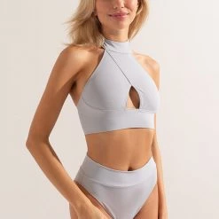 Shark Polewear Tanna Top - Light Grey All Pole Wear 7 Shark Polewear Tanna Top - Light Grey All Pole Wear