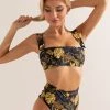 Shark Polewear Charlotte Top - Gold Jungle