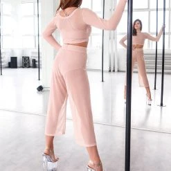 REV ACTIV Mesh Flow Pants - Beige Loungewear Bottoms 13 REV ACTIV Mesh Flow Pants - Beige Loungewear Bottoms