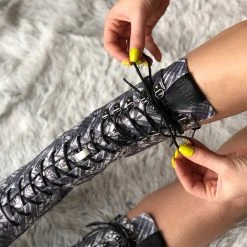 Shoes Hella Heels Cult Boots - 8inch 7 Shoes Hella Heels Cult Boots - 8inch