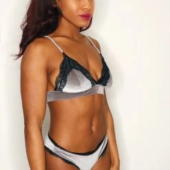 Shimmy & Sparkle Hong Kong Top - Silver Taupe All Pole Wear 13 Shimmy & Sparkle Hong Kong Top - Silver Taupe All Pole Wear