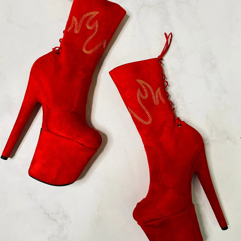 Hella Heels Classique Shoe Protector - HellGirl Red 2 Hella Heels Classique Shoe Protector - HellGirl Red