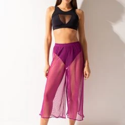Shark Polewear Setka Mesh Flow Pants - Plum