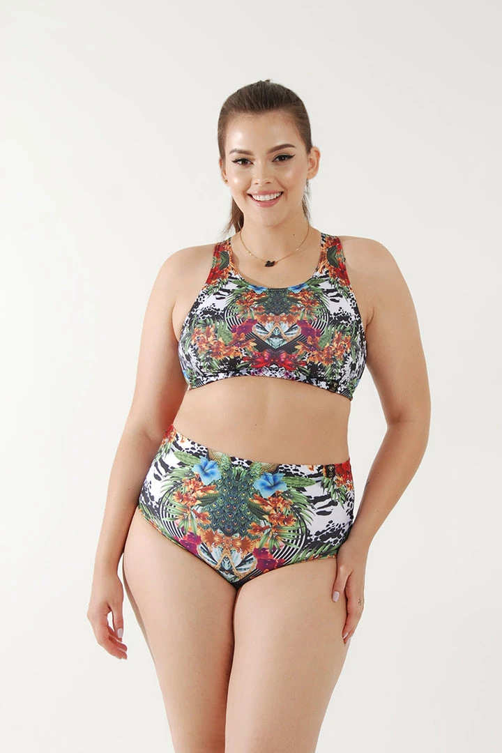 All Pole Wear Pole Addict High Waisted Shorts - Jungle 3 All Pole Wear Pole Addict High Waisted Shorts - Jungle