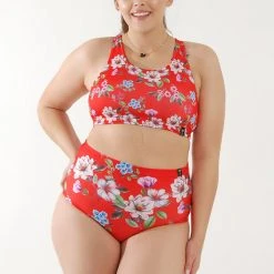 All Pole Wear Pole Addict Openback Top - Just Blossom