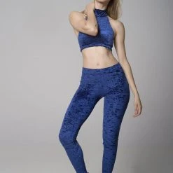 RAD Eve Top - Velvet Navy Blue
