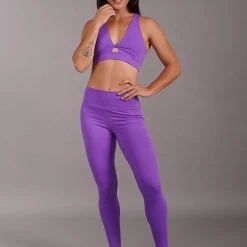All Pole Wear Off The Pole Iconic Leggings - Royal Purple