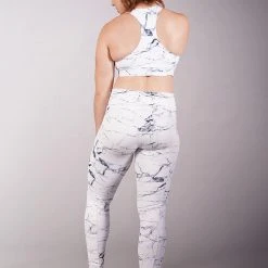 All Pole Wear Off The Pole Iconic Leggings - White Marble